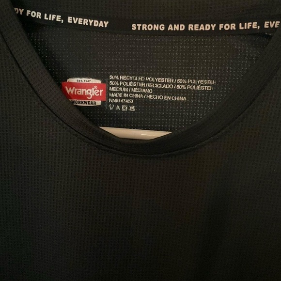 Wrangler Men's Workwear Long Sleeve - Picture 4 of 4